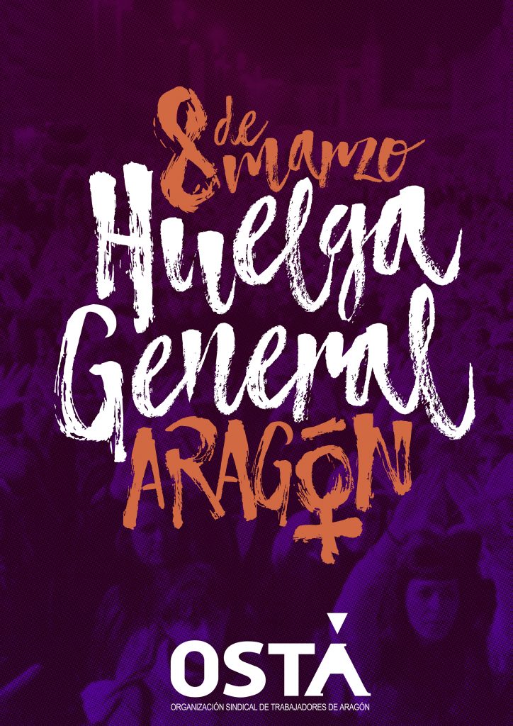 HUELGA GENERAL – 8 de marzo de 2019