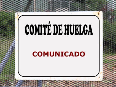 COMUNICADO COMITÉ DE HUELGA DEPORTES