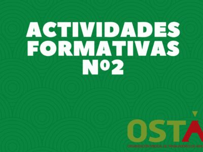 CIRCULAR ACTIVIDADES FORMATIVAS Nº2 (2023)