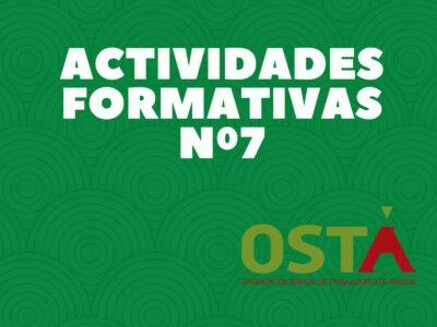 CIRCULAR Nº7 DE ACTIVIDADES FORMATIVAS