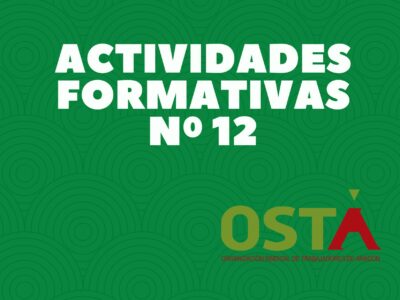 CIRCULAR ACTIVIDADES FORMATIVAS Nº12
