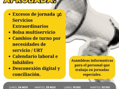 PRÓXIMAS ASAMBLEAS INFORMATIVAS