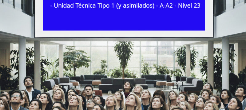 CONCURSO EXTRAORDINARIO GENERAL DE MÉRITOS UNIDADES TÉCNICAS C1-22 Y A2-23