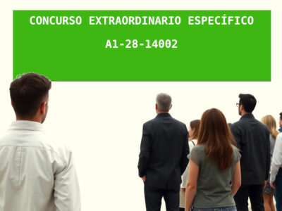RESOLUCIÓN CONCURSO EXTRAORDINARIO ESPECÍFICO DE MÉRITOS A1-28