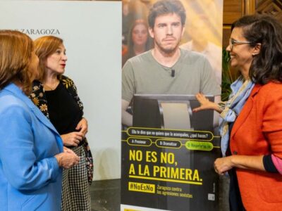El Ayuntamiento de Zaragoza presenta la campaña «NO es NO a la primera»